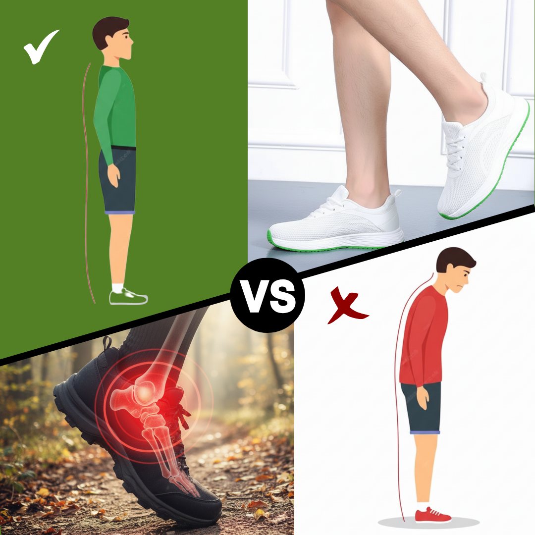 Acis Ortho Roomy - Wide Toe Box & Zero Drop Shoes (Unisex)