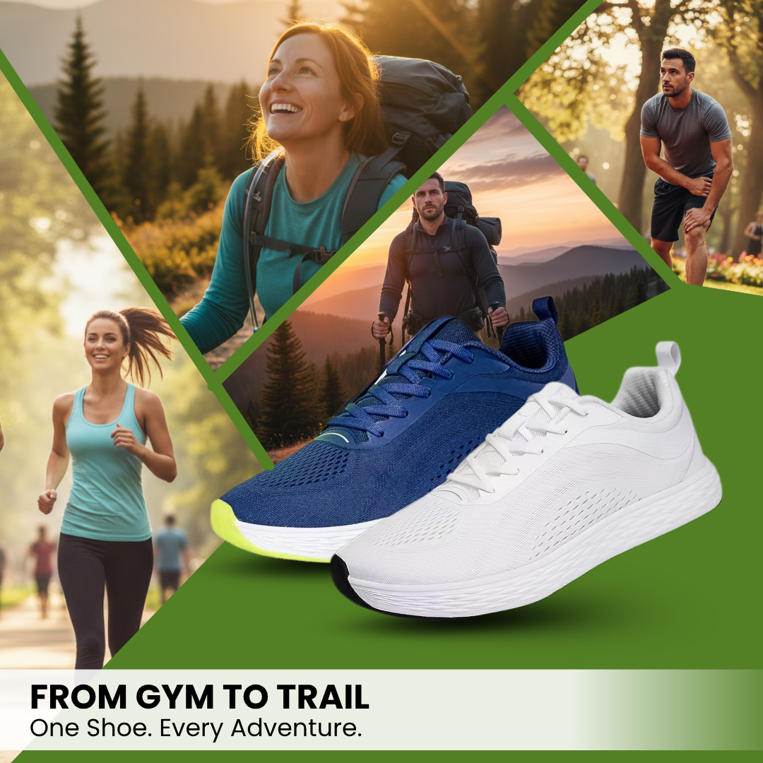 Acis Ortho Roomy - Wide Toe Box & Zero Drop Shoes (Unisex)