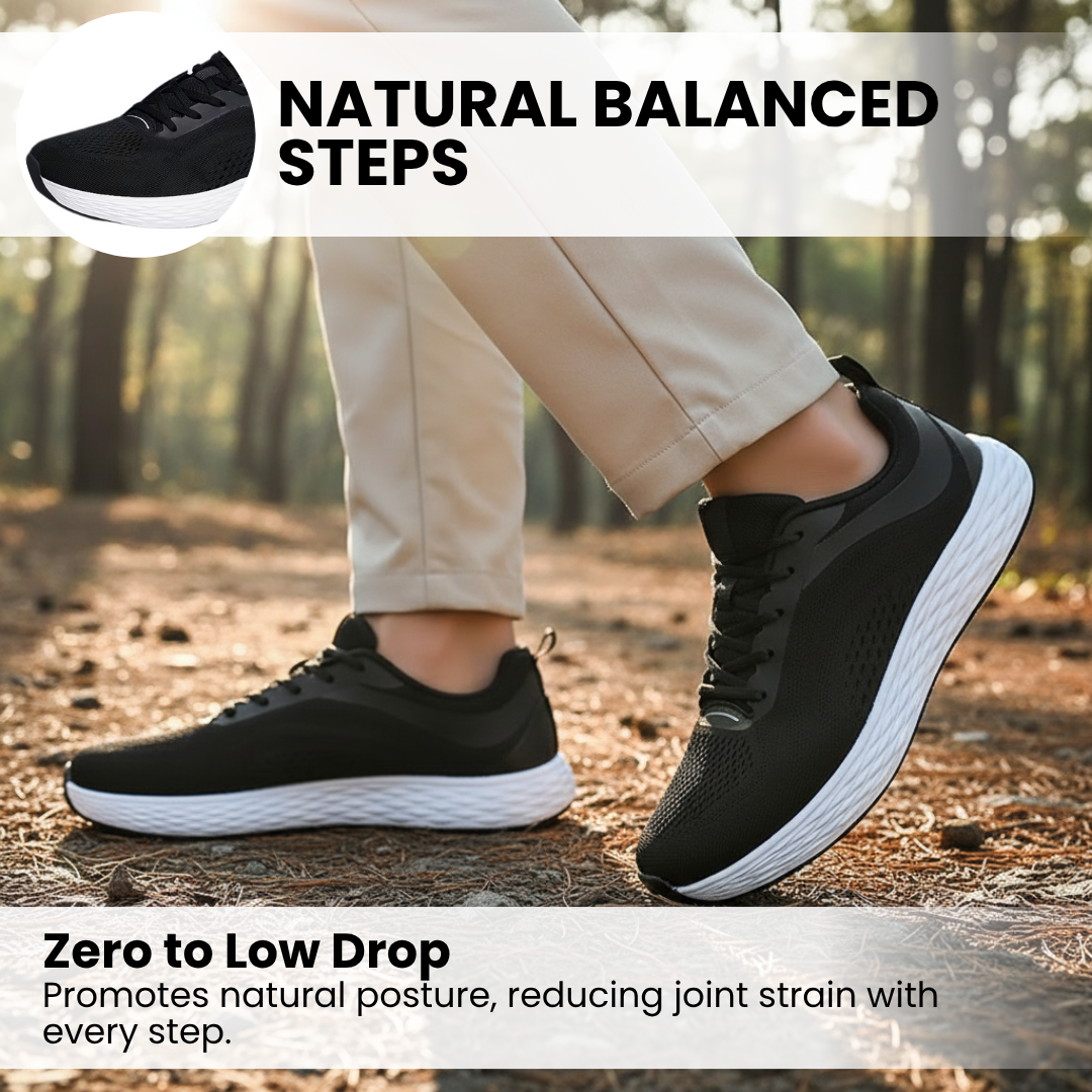 Acis Ortho Roomy - Wide Toe Box & Zero Drop Shoes (Unisex)