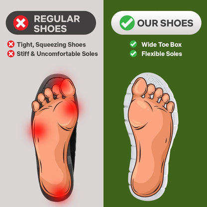 ACIS Ultra Comfy - Healthy and Supportive Walking Shoes