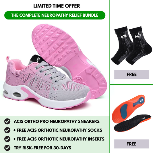 ACIS ORTHO PRO NEUROPATHY SNEAKER | RELIEVE NEUROPATHY TODAY